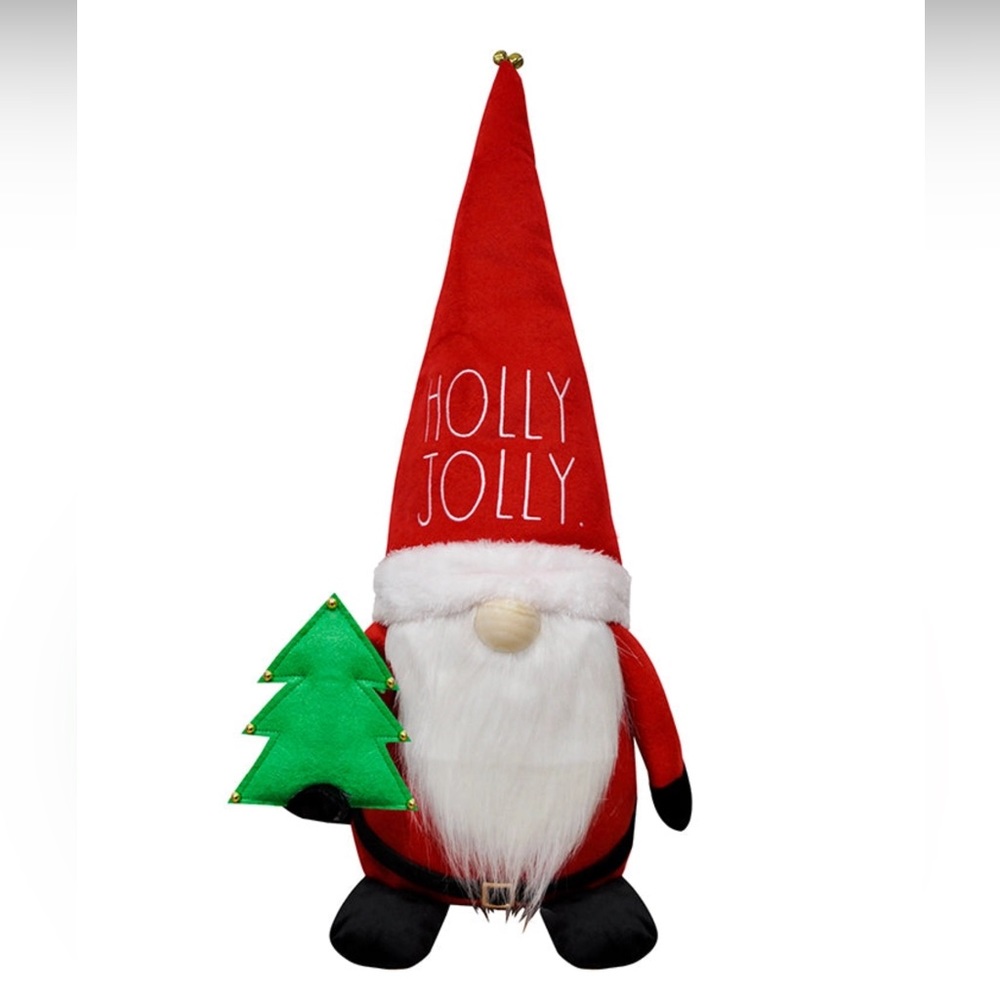 Rae Dunn "Holly jolly" Santa gnome